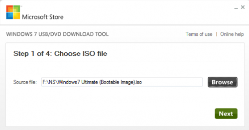 usb/dvd tool browse