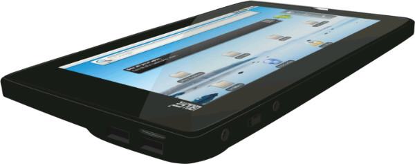 Aakash Tablet Full View