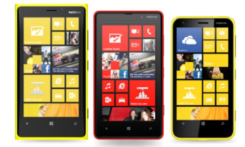 nokia lumia 920, 820 and 620