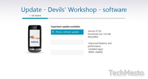 asha 311 update 7.36 available