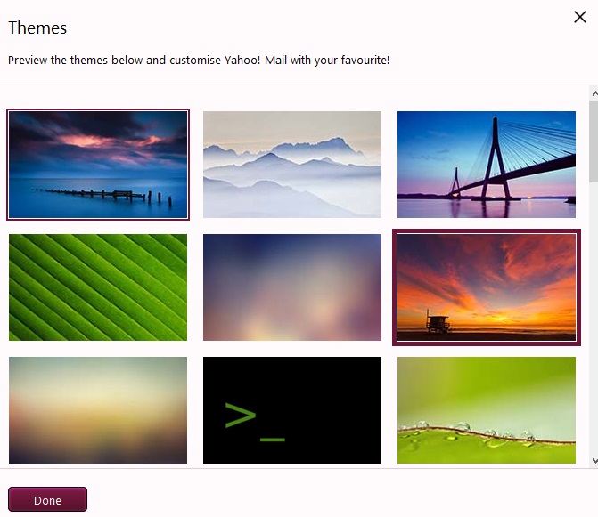 New Themes