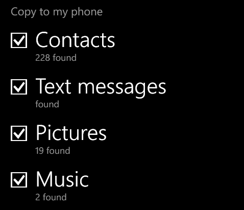 Copy Selection transfer my data