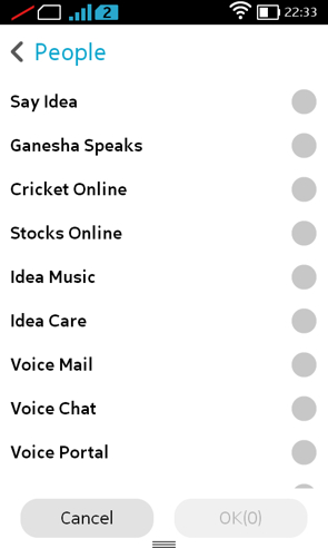 Import SIm contacts Nokia X
