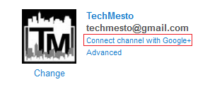 youtube connect with plus