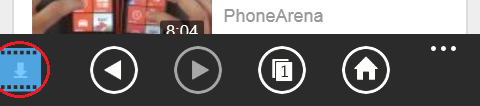 uc browser navigation panel