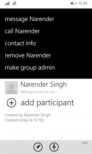 whatsapp make group admin