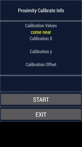 Start Calibration Yureka Cyanogen 12