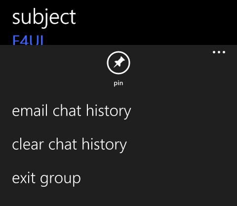 WhatsApp group info WP