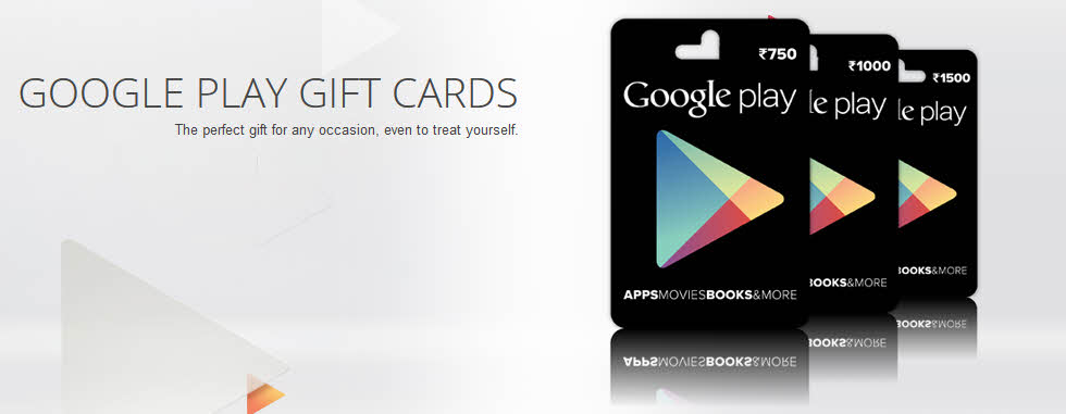 Play Gift cards India