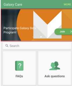 Galaxy Care application