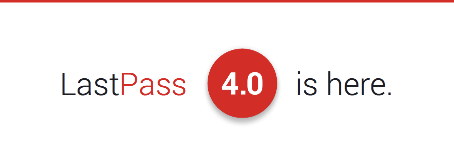 LastPass 4.0