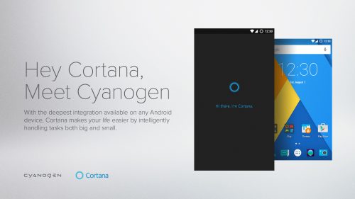 Cyanogen OS 12.1.1 With Cortana