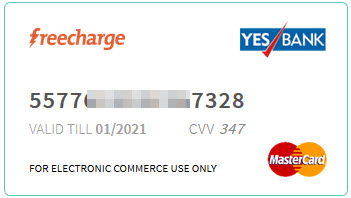 freecharge go mastercard