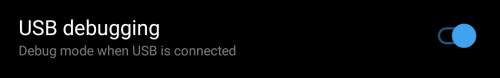 Enable USB Debugging OnePlus 5