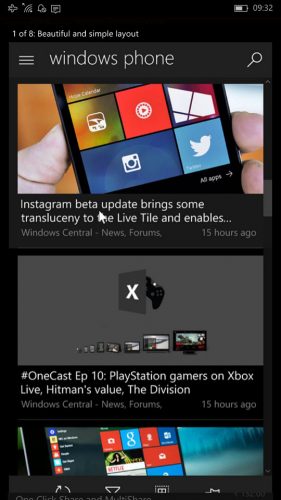 ini rss reader