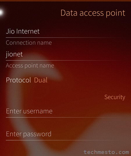 Jio APN Settings Sailfish