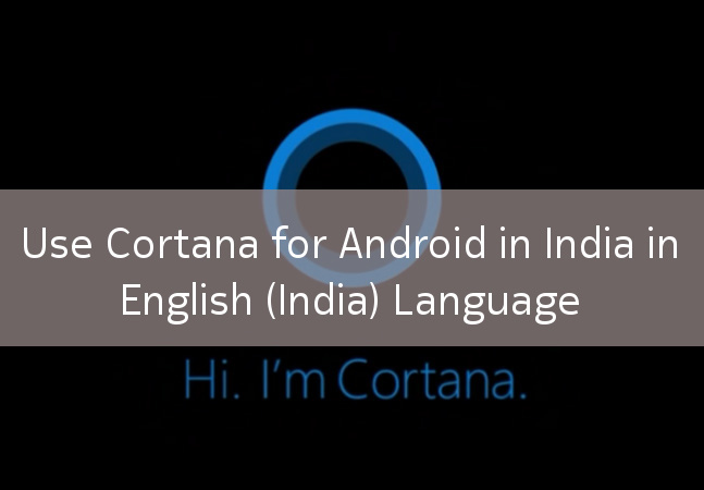 cortana-android-india