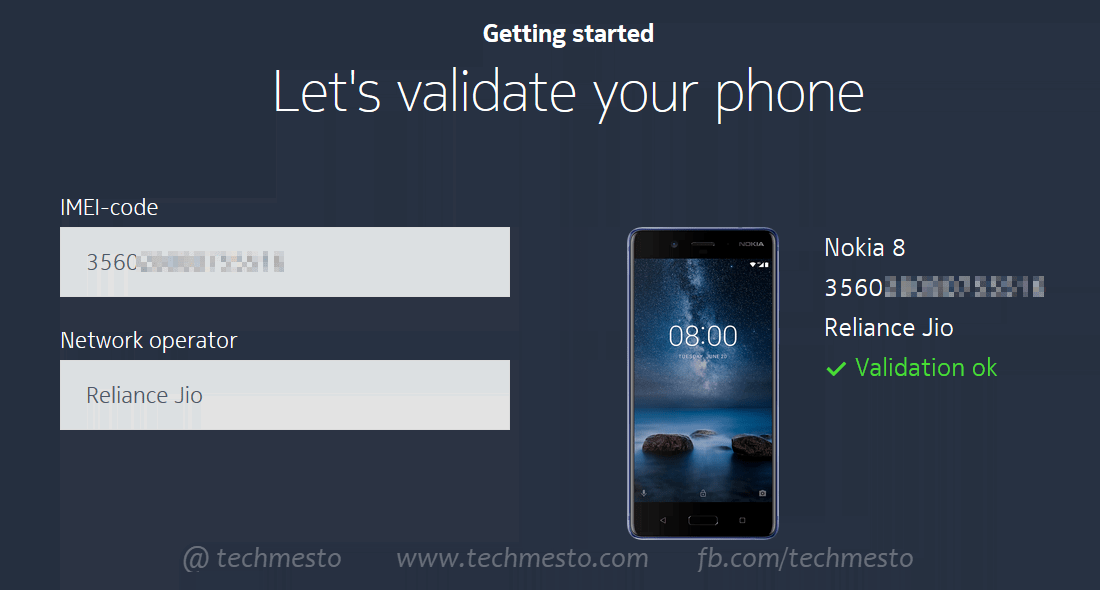 Nokia Beta Labs device validation