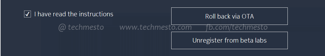 Remove from oreo Beta