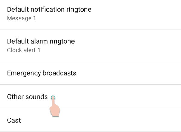 Sound Settings Nokia 6 Android