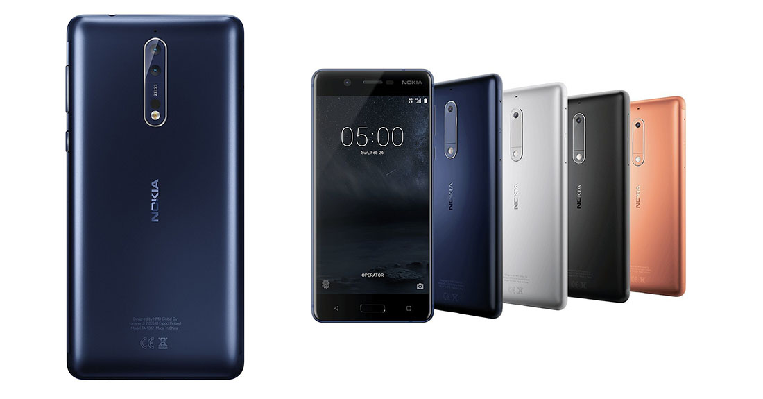 Nokia 8 and Nokia 5