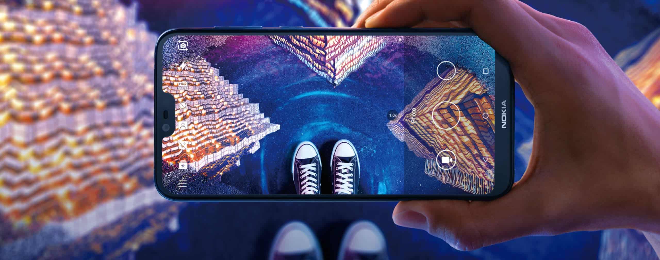 Nokia X6 front wide