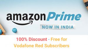 Free Amazon Prime with Vodafone postpaid
