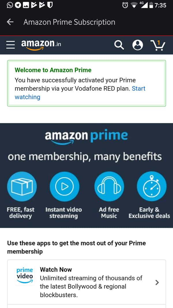 Free Amazon Pay Activated