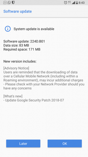 Nokia 7 July update
