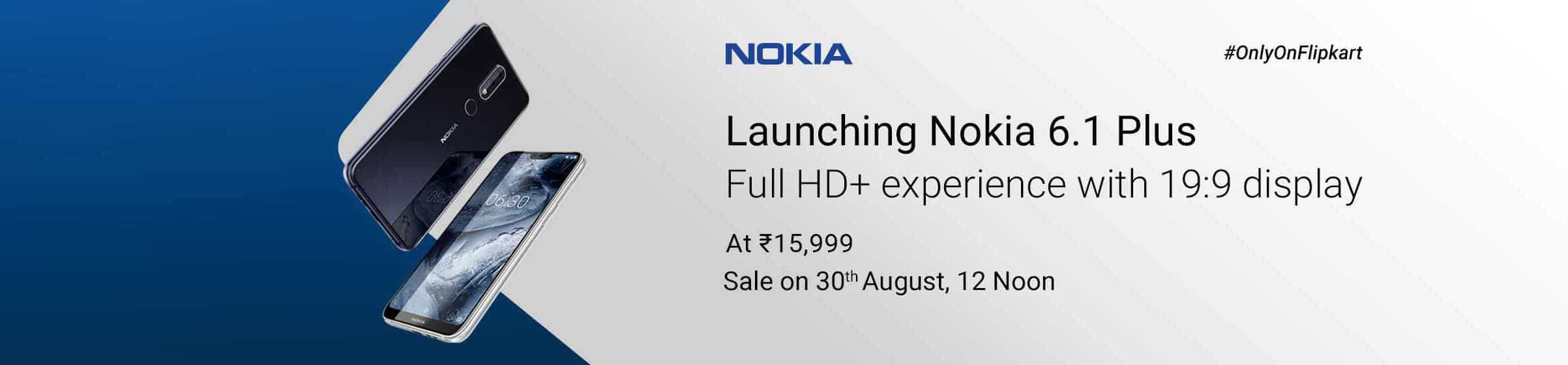 Buy Nokia 6.1 Plus on Flipkart