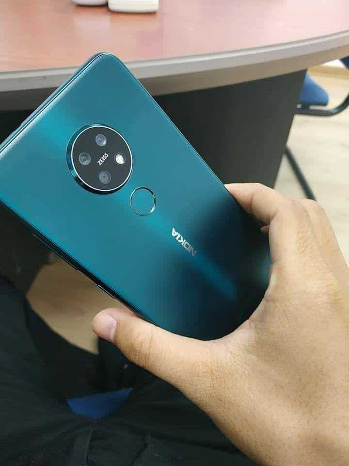 Nokia 7.2 leaked back