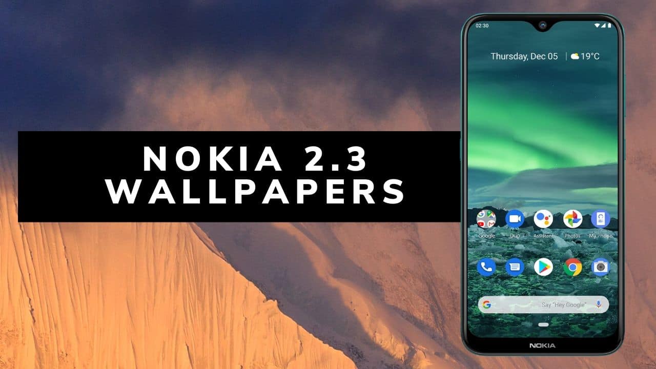 Nokia 2.3 stock Wallpapers