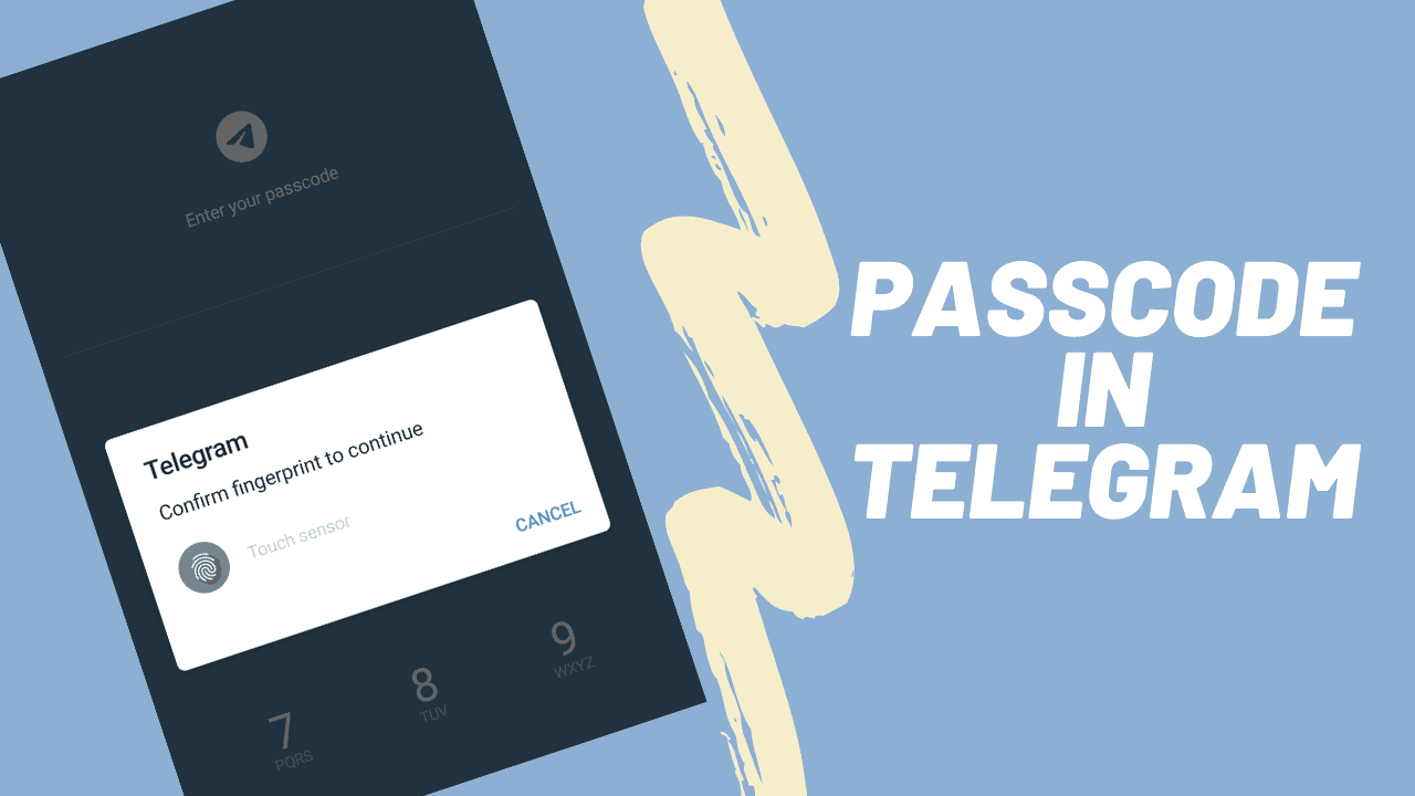 How to secure Telegram with a Passcode