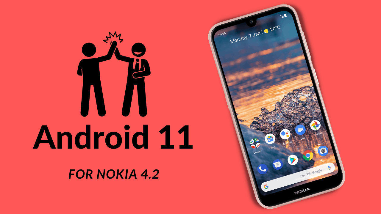 Android 11 update is available for Nokia 4.2
