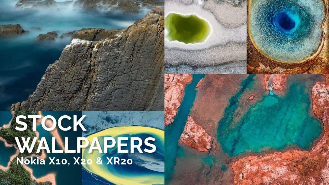 Nokia X10, X20, XR20 stock wallpapers