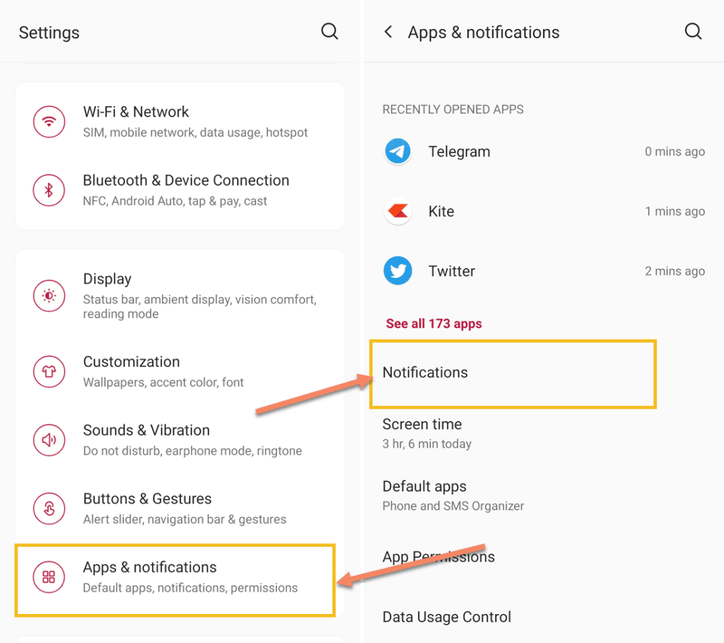 Notification History in Android lets you re-check dismissed notifications