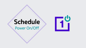 Schedule power on off in OnePlus