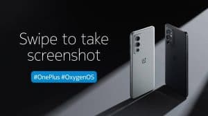 Take screenshots using Gestures on OnePlus phones