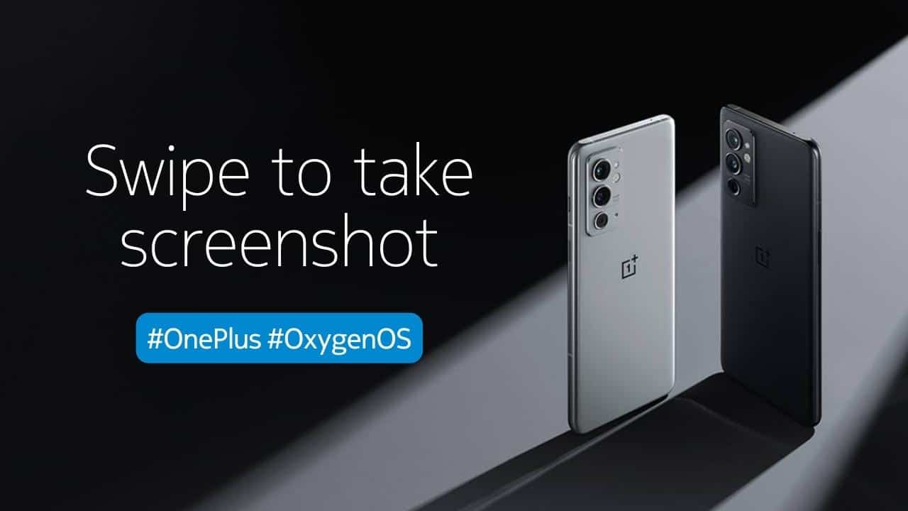 Take screenshots using Gestures on OnePlus phones