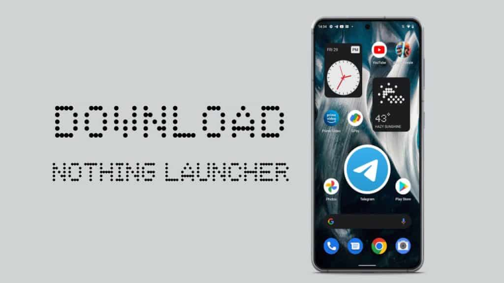 Download Nothing OS launcher for any smartphone - OnePlus, Samsung ...