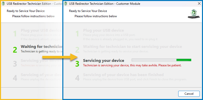 Nokia factory reset in process
