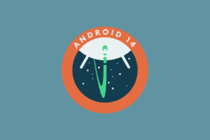 Android 14 logo