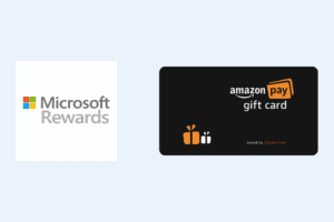 Redeem Microsoft Rewards points as Amazon Pay Gift Card in India