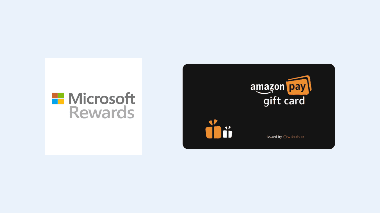 Redeem Microsoft Rewards points as Amazon Pay Gift Card in India